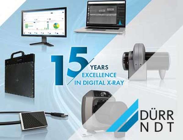 15 Years of Excellence in Industrial Digital X-ray