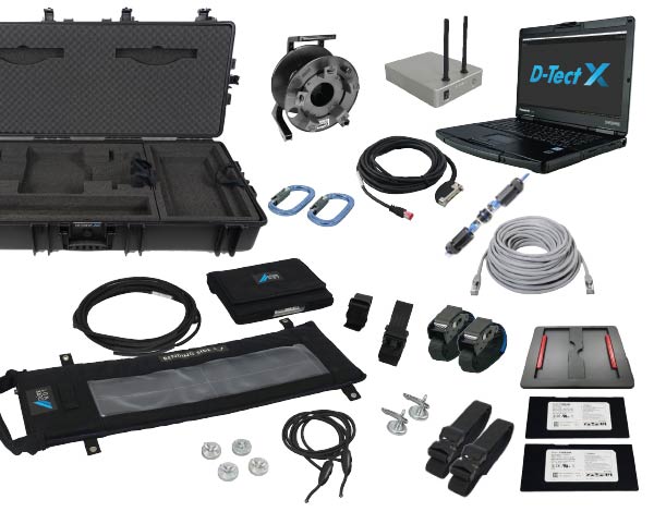D-DR 1043B NDT Flexible X-ray Detector Bundle