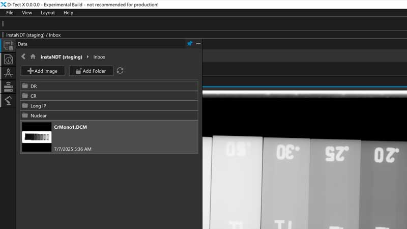 PACS D-Tect X integration