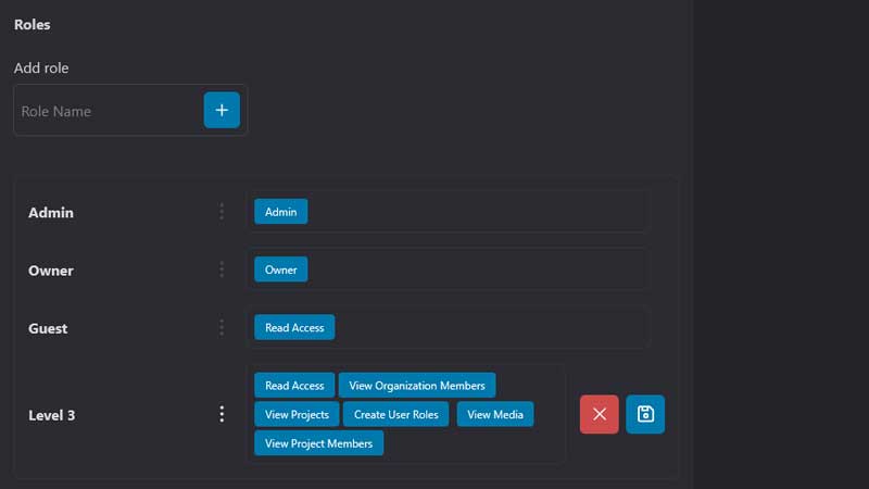 PACS user management
